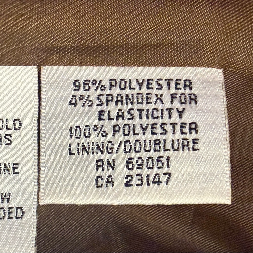 Talbots Brown Collared Utility Jacket with Button… - image 7